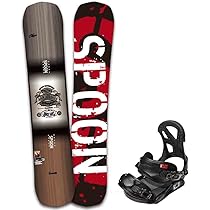 Amazon | スノーボード 板 メンズ 2点 セット SPOON スプーン